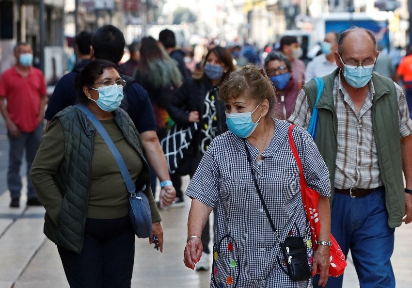 Personas en la Ciudad de México