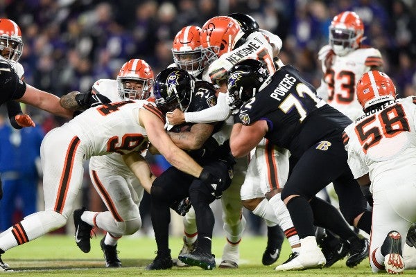 Ravens contra Browns Sunday Night Football