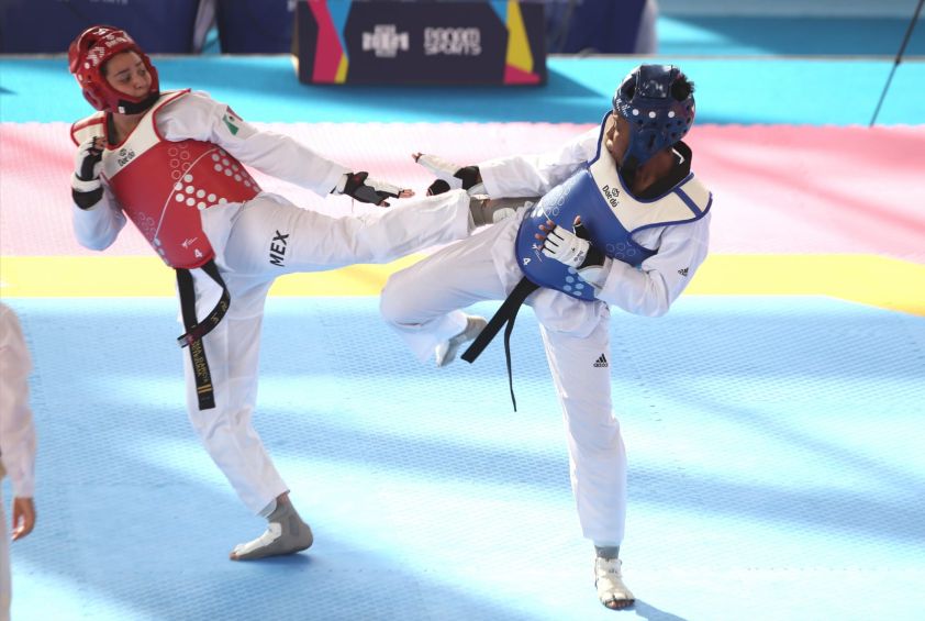 Paloma García ganó bronce en taekwondo