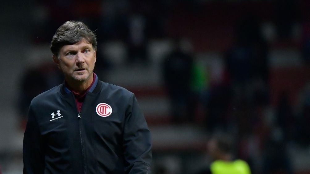 Cristante dejó de ser técnico de Toluca 