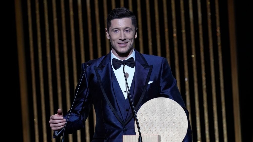 Lewandowski se llevó el premio al mejor delantero 