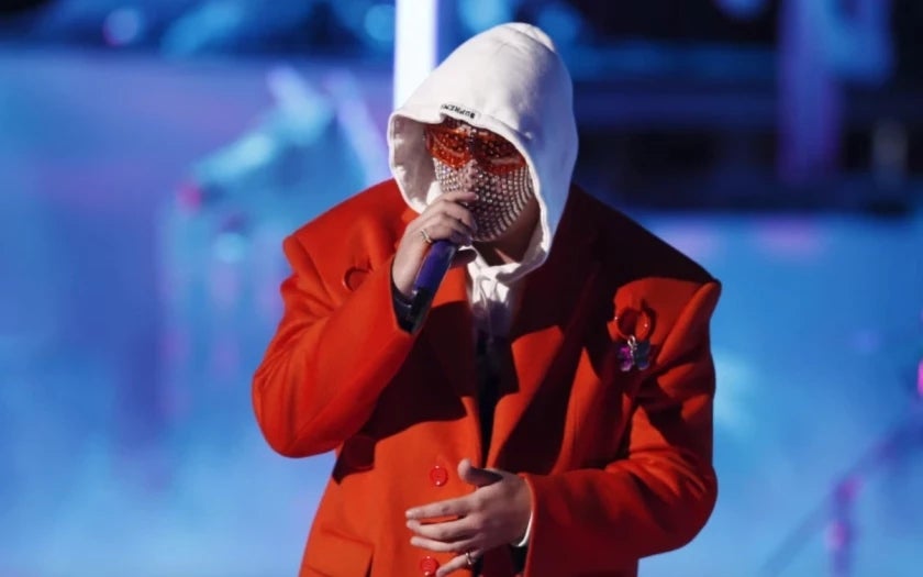 Bad Bunny en un concierto