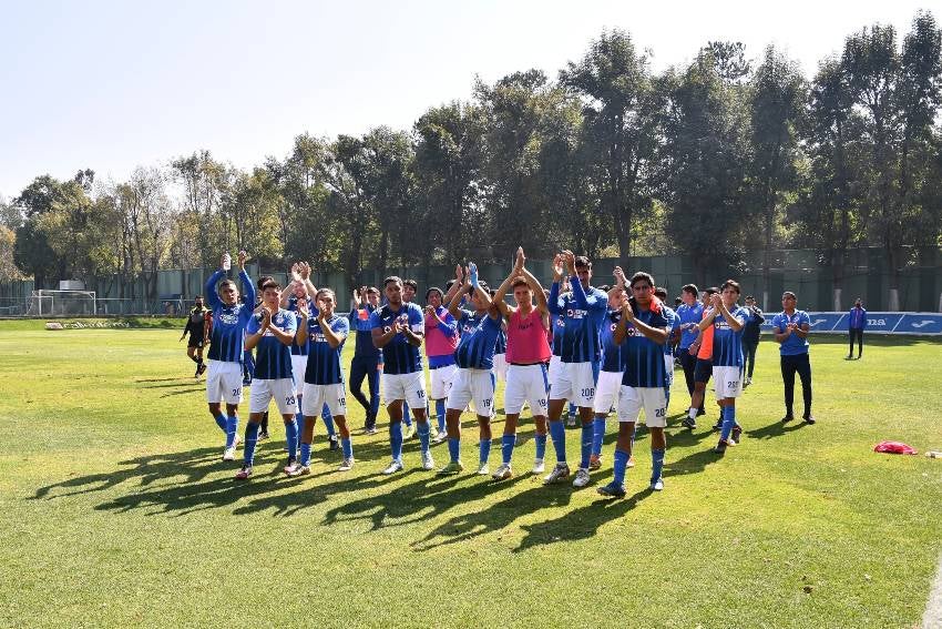 Elementos de Cruz Azul Sub 20 en la Semifinal ante Tigres