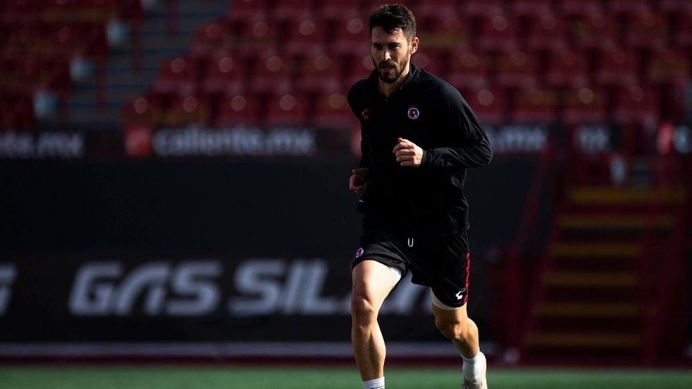 Ferreyra ya entrena con Tijuana