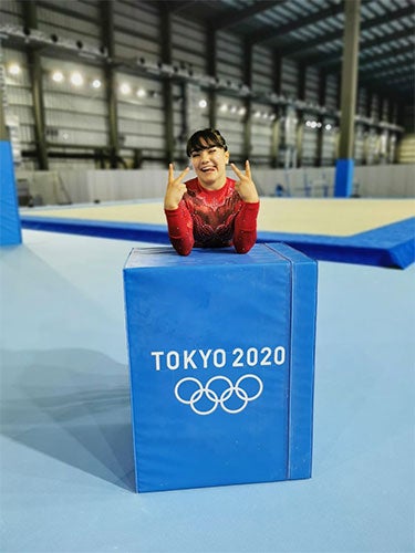 La gimnasta en Tokio 2020