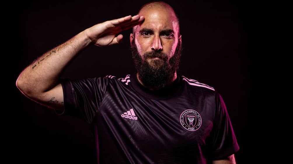 Gonzalo Higuaín con el Inter de Miami de la MLS