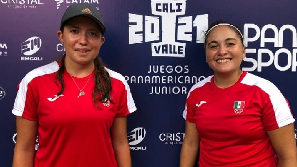 Julia García y María Fernanda Martínez en Juegos Panamericanos Jr