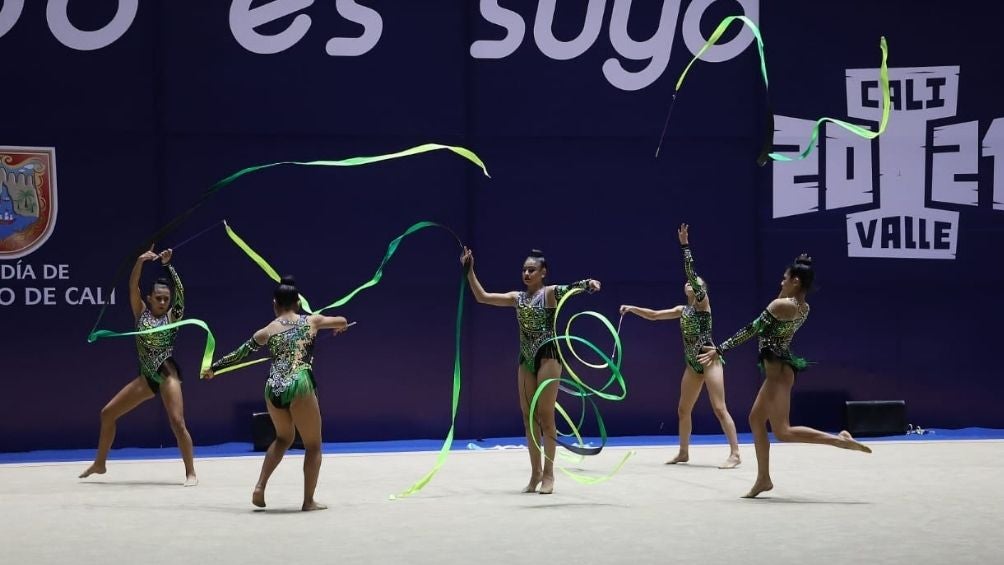 México ganó la plata en gimnasia rítmica