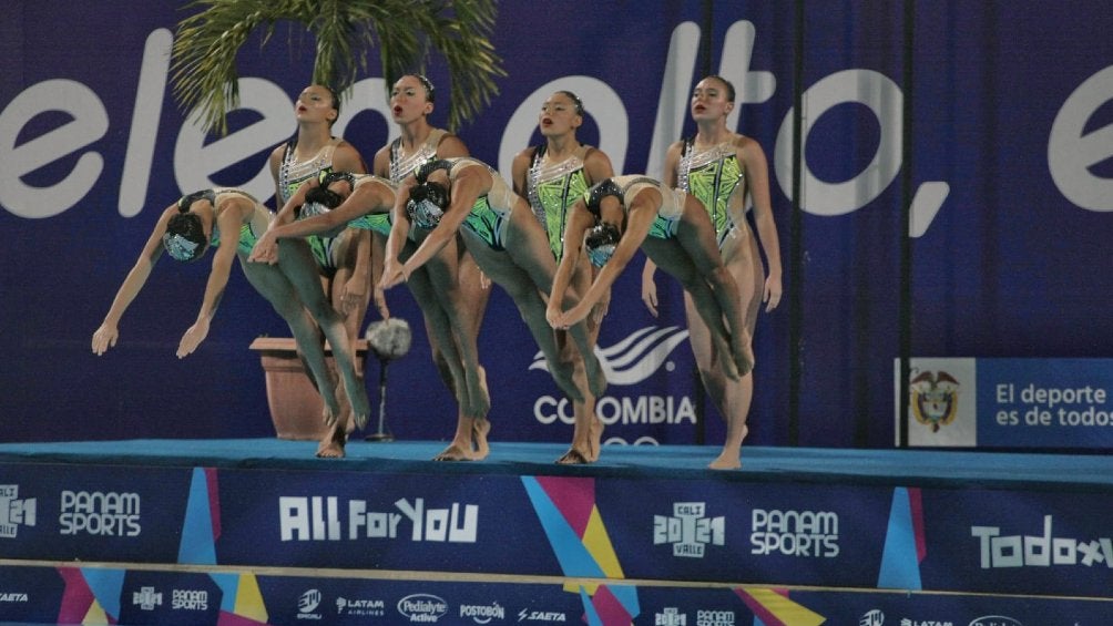 México en Natación Artística durante los Juegos Panamericanos Jr