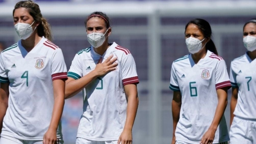 El Tri Femenil en un partido 