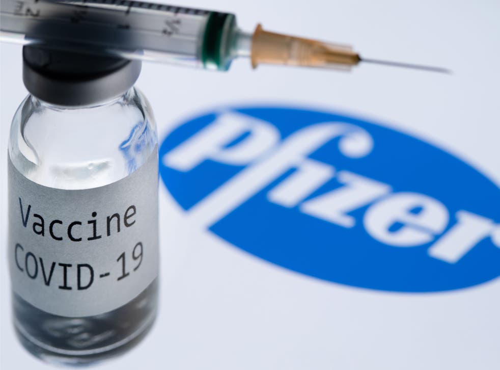 Promocional de la vacuna Pfizer