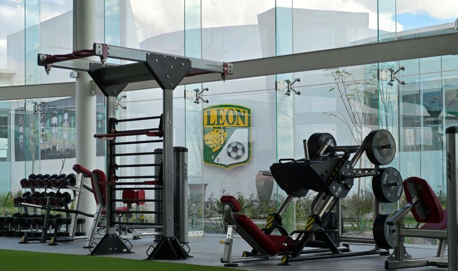 Gimnasio dentro de 'La Esmeralda'