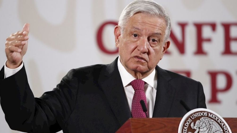 AMLO en conferencia de prensa