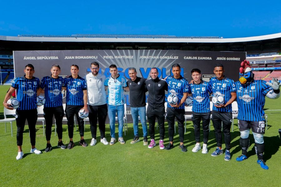 Presentación de refuerzos del Querétaro