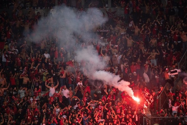 Afición del Atlas durante la final en el Estadio Jalisco