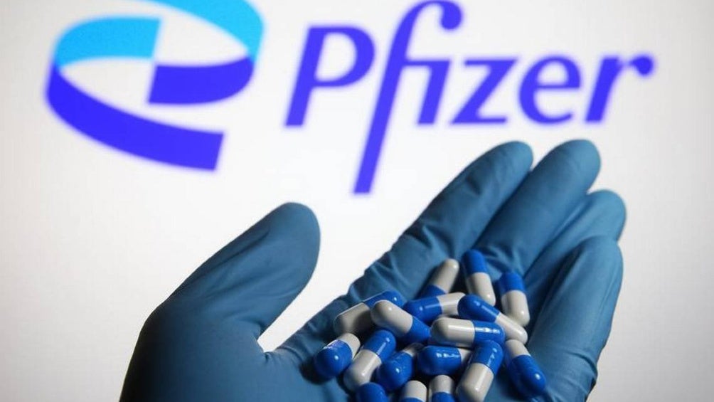 Pastillas contra Covid-19 de la farmacéutica Pfizer 