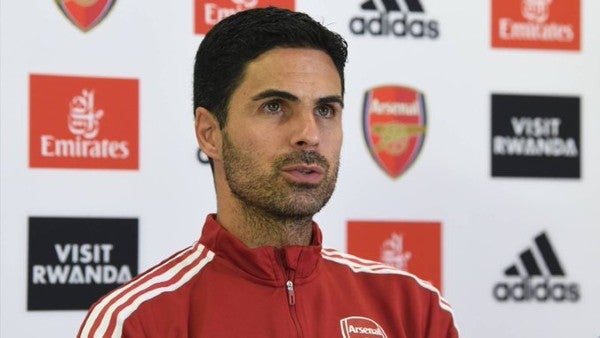 Mikel Arteta, entrenador del Arsenal