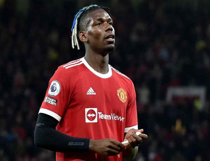 Pogba termina contrato en julio 2022 con ManU