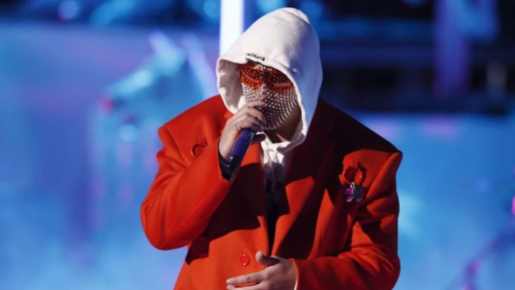 Bad Bunny en un concierto