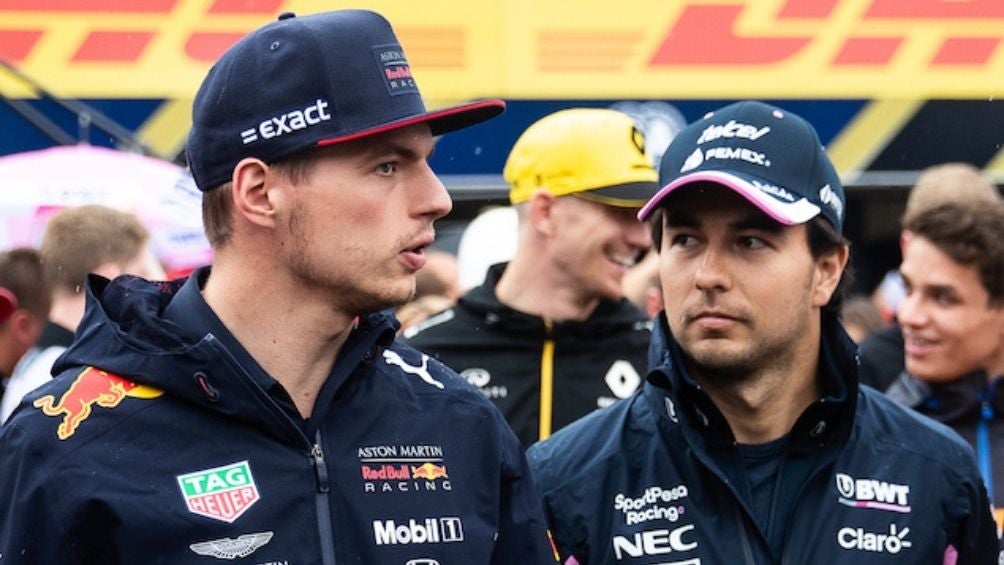 Verstappen y Checo Pérez