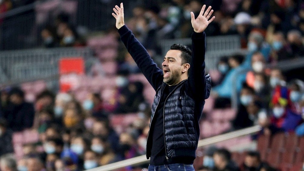 Xavi Hernández en victoria vs Elche