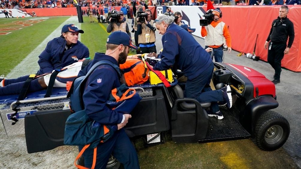 Teddy Bridgewater fue trasladado a un hospital