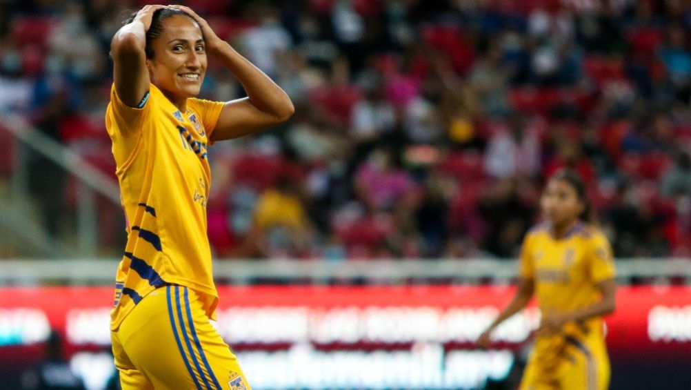 Stephany Mayor en lamento con Tigres