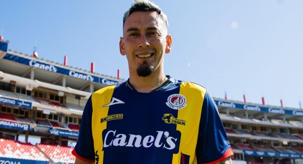 Rubens Sambueza presentado con el Atlético de San Luis