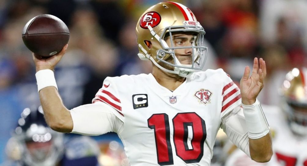 Reporte: 49ers permiten ausencia de Jimmy Garoppolo en entrenamientos - AS  USA