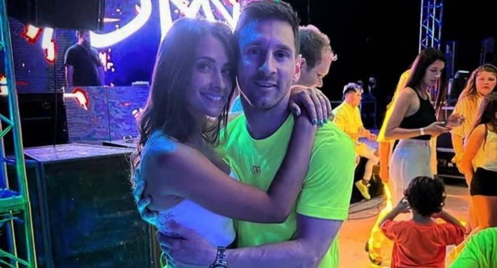 Lionel Messi y su esposa Antonela Roccuzzo