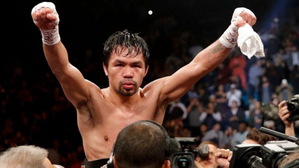 Manny Pacquaio tras un combate