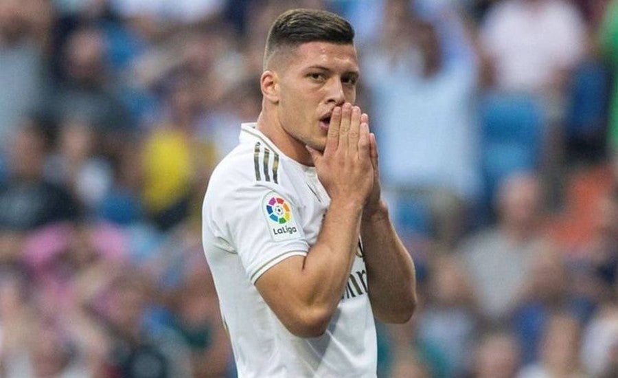 Luka Jovic se lamenta