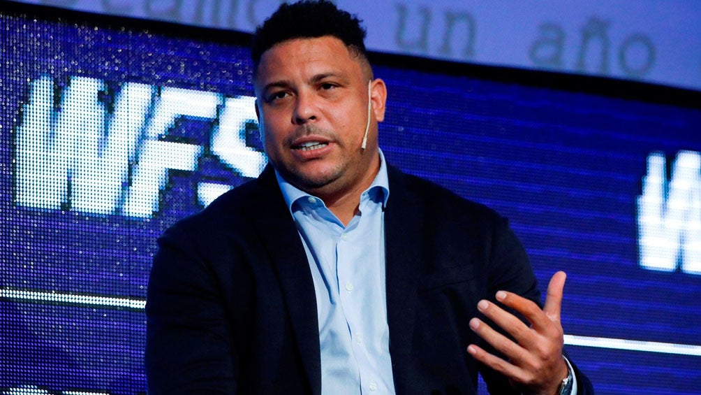 Ronaldo Nazario, en conferencia de prensa