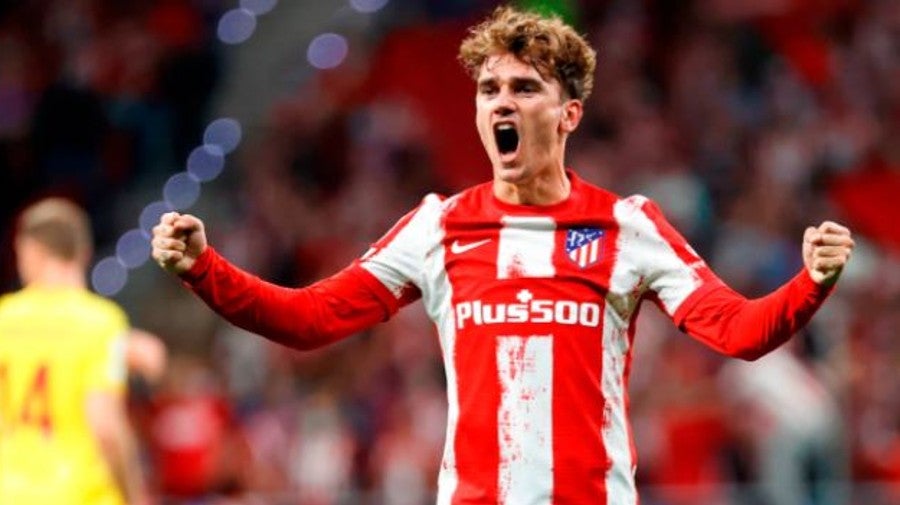 Griezmann celebra anotación