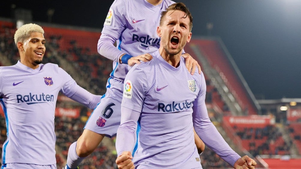 Barcelona: Venció a Mallorca con gol de Luuk de Jong