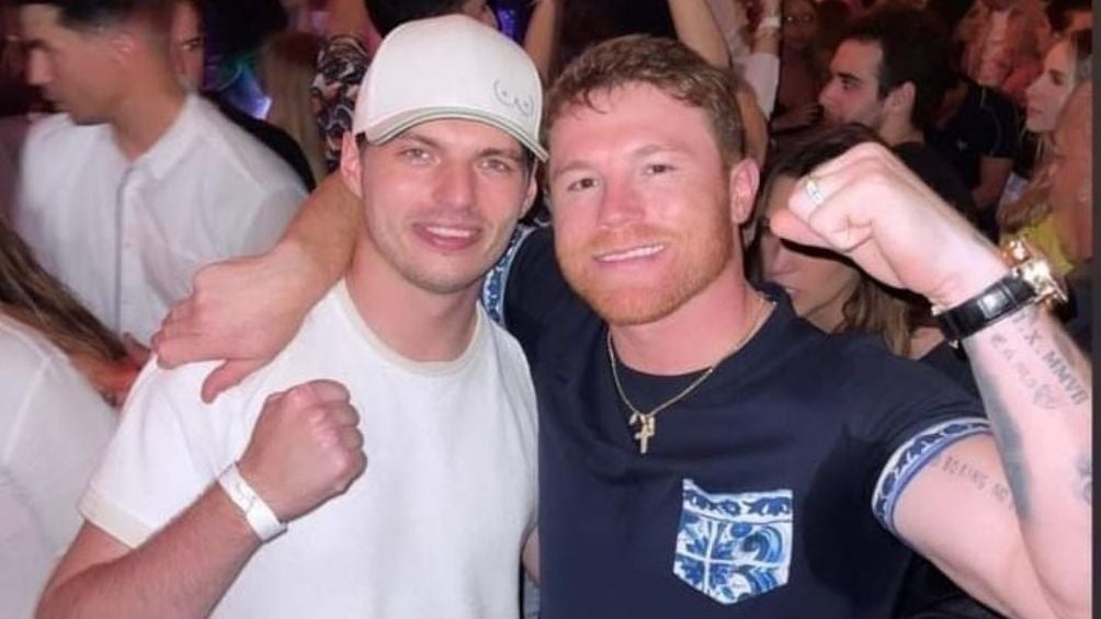 Verstappen y Canelo Álvarez