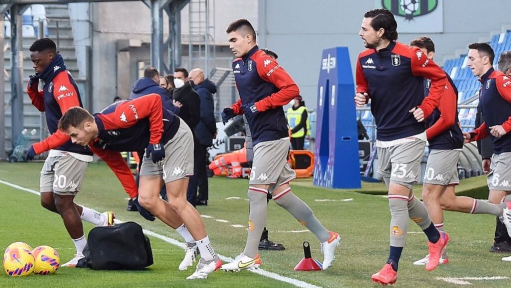 Johan Vásquez previo al encuentro ante el Sassuolo