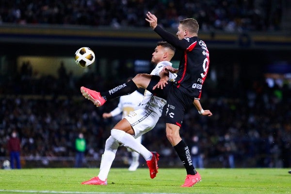 Nicolás Freire durante partido