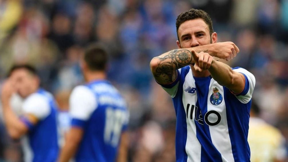 Layún durante su paso por el Porto