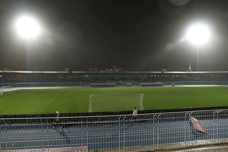 Así luce el estadio de la Final 