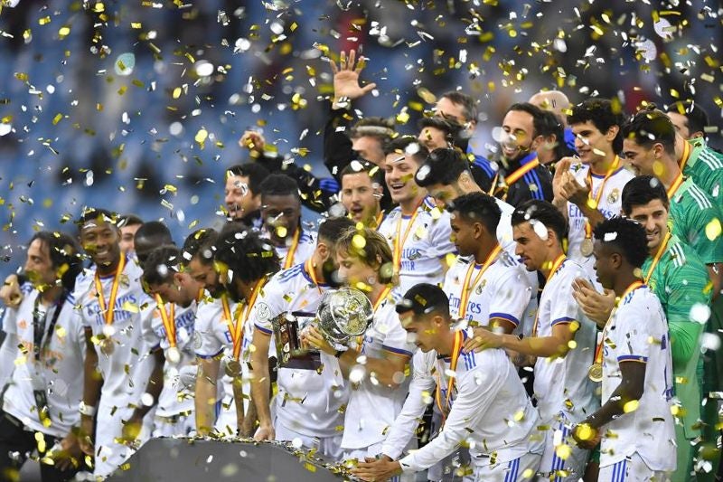 Real Madrid se llevó la Supercopa de España