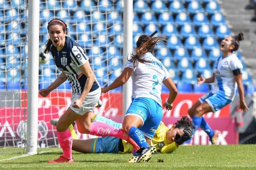 Daniela Solís tras marcar su gol