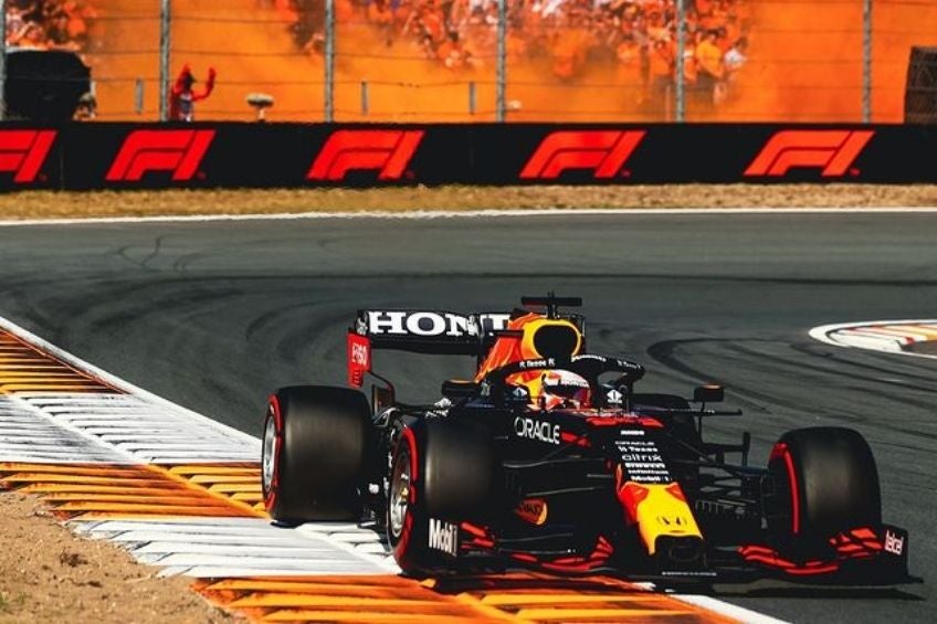 Automóvil de Red Bull en la temporada 2021