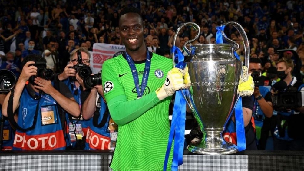 Mendy con la Champions 