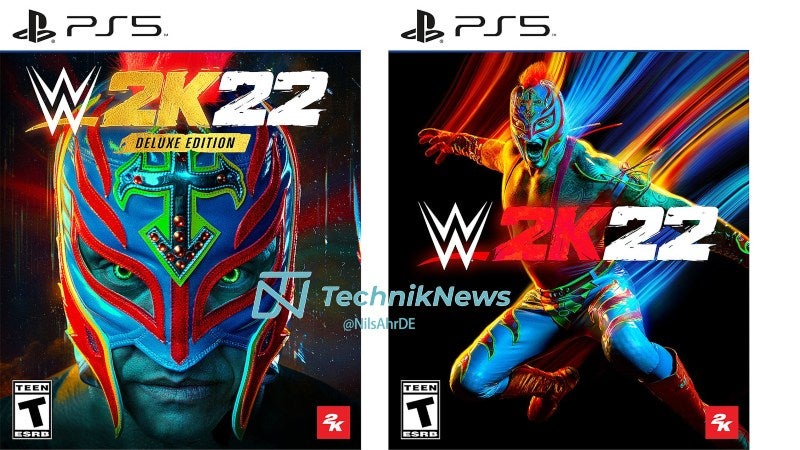 Portada filtrada de WWE 2K22