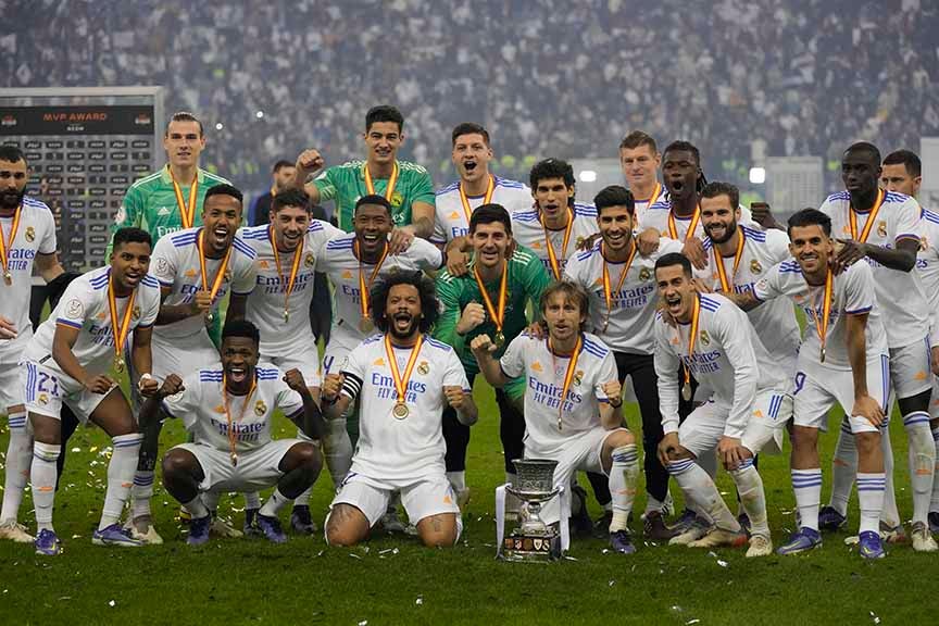 Real Madrid campeón de la Supercopa de España 