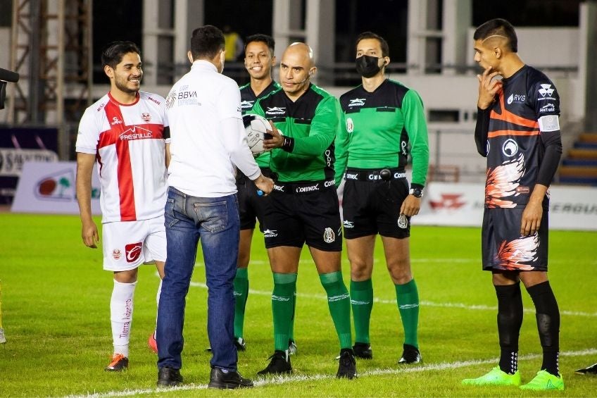 Juan Andrés Esquivel previo al partido de la Liga de Expansión