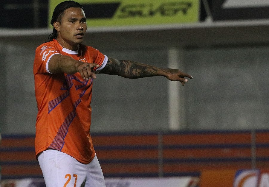 Gullit Peña en su paso por el Correcaminos