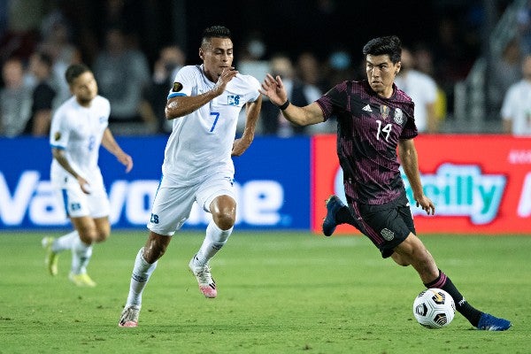 Erick Gutiérrez frente a Estados Unidos