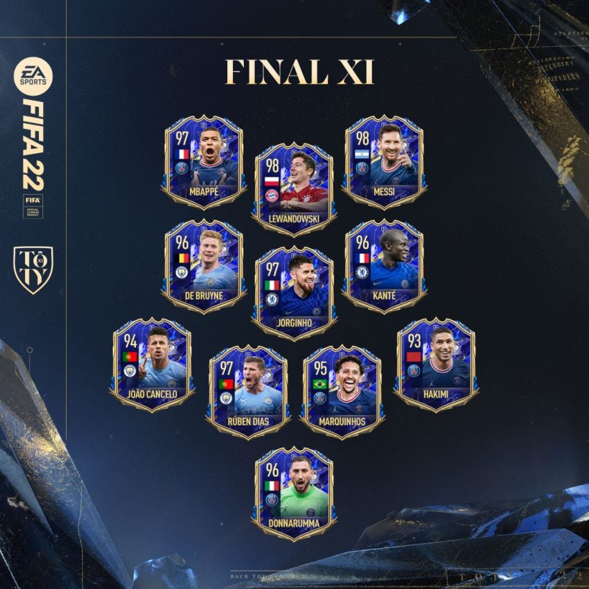 Equipo del Año de FIFA 22